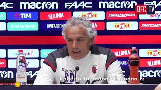 Donadoni presenta Bologna  Roma [upl. by Nidorf]