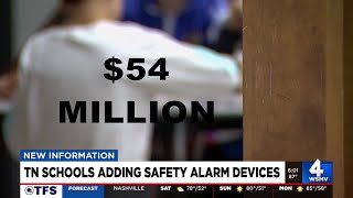 Tennessee schools adding safety alarm devices [upl. by Karalynn427]