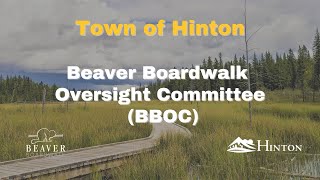 Town of Hinton Beaver Boardwalk Oversight Committee Meeting  April 10 2024 [upl. by Sadonia409]