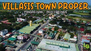 AERIAL SHOT  VILLASIS TOWN PROPER  PANGASINAN PHILIPPINES [upl. by Jedd]