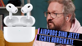 Sind die Airpods ein echtes Hörgerät Hörtest mit der neuen Firmware  zu Gast Andreas Roberg ViO [upl. by Shoshana]