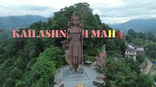 Exploring the Majestic Kailashnath Mahadev Statue in Nepal [upl. by Horsey]