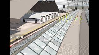 Trainz 2022 Route Building New York Penn Station Pt 1 [upl. by Ahsaya]