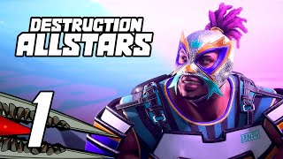 Destruction AllStars  Gameplay Walkthrough Part 1 No Commentary PS5 4K [upl. by Saundra]