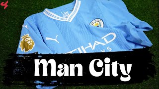 Puma Manchester City Haaland 202324 UltraWeave Home Jersey Unboxing  Review [upl. by Nosral]