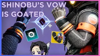 Shinobu’s Vow is the New Young Ahamkara’s Spine  But Better  Destiny 2 Arc Hunter Build [upl. by Mattias]