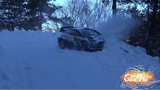 WRC Rallye Monte Carlo 2021  Day 4  Show Racing [upl. by Bathulda]