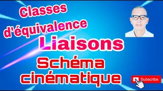 Transmettre Liaisons Classes déquivalences schéma cinématique COURS IMPORTANT [upl. by Atteve]