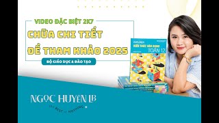 Giải chi tiết đề minh họa BGD 2025  môn Toán [upl. by Elmo]