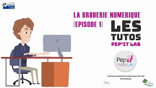 Brodeuse numérique comment sen servir Partie 1 [upl. by Aitrop]