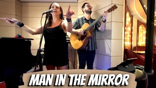 Man In The Mirror Michael Jackson Cover by Gil Gonçalves amp Salete Maria [upl. by Arednaxela463]