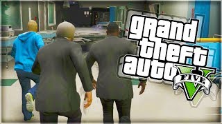 GTA 5 Funny Moments HIDE AND SEEK IN THE HOSPITAL With The Sidemen [upl. by Hillell229]