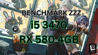 i5 3470  RX 580 4GB ZENLESS ZONE ZERO GAMEPLAY BENCHMARK [upl. by Ahsinom707]