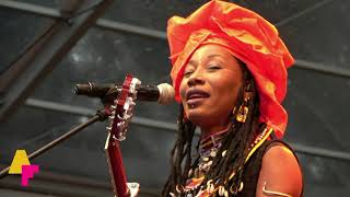 Fatoumata Diawara  Kanou Dan Yen  LIVE at Afrikafestival Hertme 2019 [upl. by Bonnette15]