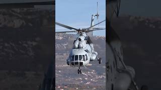 EPIC Mil Mi8 TAKEOFF milmi8 helicopter aviation [upl. by Pickar]