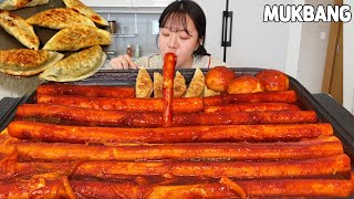 이 정도는 돼야 통가래떡 떡볶이죠😋😋 아침부터 통 떡볶이 12인분 먹방ㅋㅋㅋㅋ🔥 │ Tteokbokki MUKBANG [upl. by Azarria]