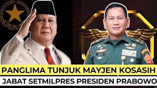 KEPERCAYAAN PRABOWO DI ISTANA 🔥🔥 INILAH SOSOK JENDERAL KOPASSUS YANG JADI SESMILPRES KEMSESNEG RI [upl. by Atilrak]