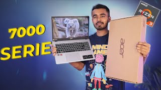 Acer Aspire 3 2023  AMD RYZEN 3 7320U LAPTOP UNBOXING amp REVIEW  BEST LAPTOP UNDER 40000 [upl. by Briana]