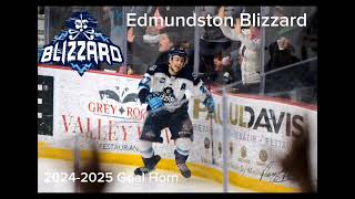 Edmundston Blizzard 202425 Goal Horn [upl. by Oralie]