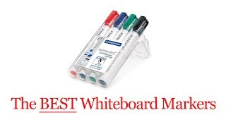 Whiteboard Mastery – The Best Whiteboard Markers Lumocolor Chisel Tips [upl. by Eusadnilem]