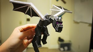 How to make a Paper Ender Dragon [upl. by Astrid459]