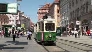 Shoppingbim in Graz  Oldtimer im Einsatz  23072012 [upl. by Adele]