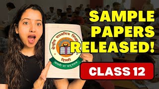 CBSE CLASS 12 SAMPLE PAPERS RELEASED  CBSE LATEST NEWS  BOARDS 2025 samplepaper class12 cbse [upl. by Eedyah]