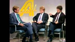 Carl Bildt M om solidaritet invandring och demokrati 1990 [upl. by Einnol]