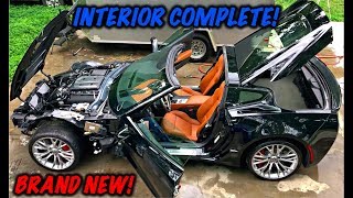 Rebuilding A Wrecked 2017 Corvette Z06 Part 10 [upl. by Anorahs]