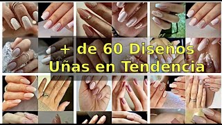 UÑAS EN TENDENCIA  HERMOSOS DISEÑOS 2024  IDEAS PARA HACER UÑAS [upl. by Schlosser]