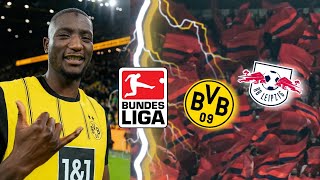 DORTMUND VS LEIPZIG HIGHLIGHTS  WIEDER GUIRASSY FÜR BORUSSIA 💥  BUNDESLIGA STADIONVLOG ⚽️🔥 [upl. by Hairym]