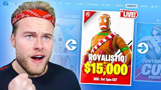 🔴 LIVE 15000 Royalistiq OG Invitational Toernooi  Fortnite Livestream Nederlands [upl. by Notrom]