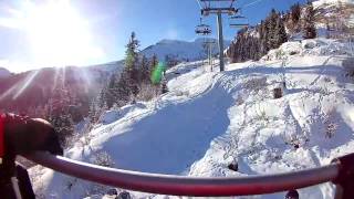 Grand Massif February Ski 2017 [upl. by Sidonnie]