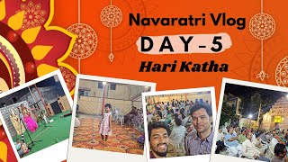 Navaratri  Day 5  Hari Katha  GNYA KA MAATHA  Vlog  2024 [upl. by Esertal899]