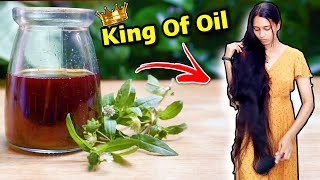 HomeMade Bhringraj Oil How To Make Bhringraj Oil For Hair GrowthHair Fall And Hair Growth Solution [upl. by Azerila713]