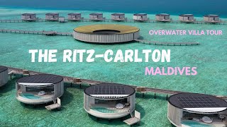 The RitzCarlton Maldives  Overwater Villa TOUR [upl. by Arua912]