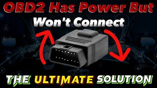 Obd2 Has Power But Won’t Connect Obd2 Has No Power Solution OBDII Port Not Working [upl. by Damick783]