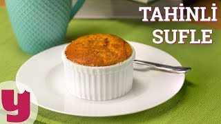 Tahinli Sufle Tarifi  Pratik Tatlı Tarifleri  Yemekcom [upl. by Bolton]