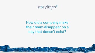 How did a company make their team disappear on a day that doesnt exist [upl. by Dorfman540]