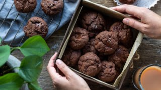 Vegan Chocolate Cookies Recipe GlutenFree [upl. by Carlota]