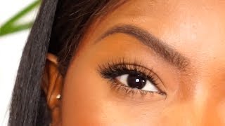 How to Applying False Eyelashes For Beginners [upl. by Pfister]