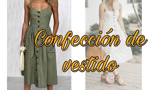 Confección de vestido [upl. by Esila]