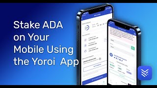 Staking ADA on Mobile Yoroi in 5 Minutes 2021 [upl. by Lundberg]