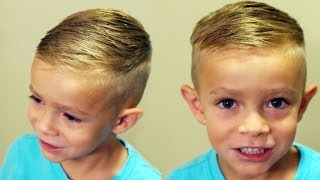 HOW TO CUT BOYS HAIR  Trendy boys haircut tutorial [upl. by Anala]