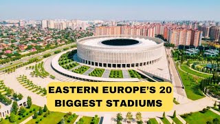 Top 20 Biggest Football Stadiums in Russia That Will Leave Europeans and Americans Jealous [upl. by Naras]