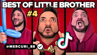 Mercuri88 Official TikTok  BEST OF LITTLE BROTHER 4 [upl. by Oirtemed998]