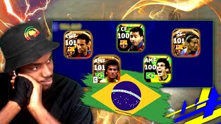 Prof Bof uses BRAZILS ALL TIME GREATEST ATTACKERS but it doesnt go as planned🤦🏽‍♂️ [upl. by Stochmal]