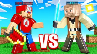 Using GEM ARMOR vs a JEDI in Minecraft [upl. by Vod]