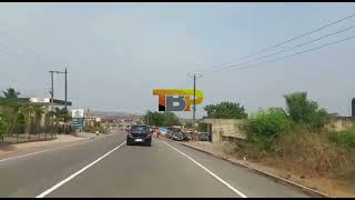 LATEST AMASAMAN 3 JUNCTION TO ODUMASE ROAD [upl. by Gomer340]