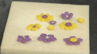 How To Create Marzipan Flowers [upl. by Nisse760]